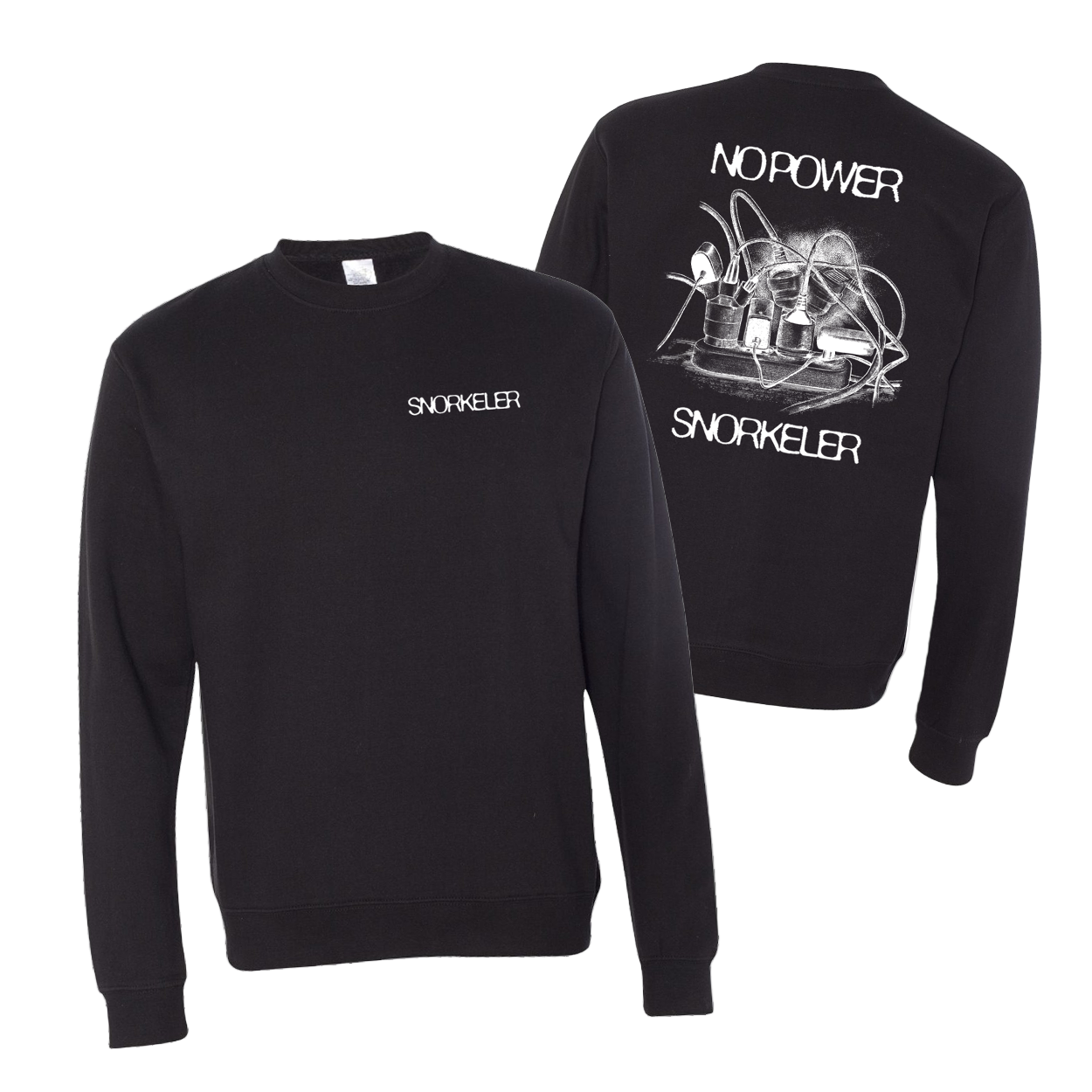 No Power Crew Neck Sweatshirt